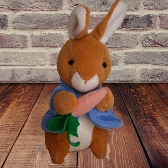 2001 Peter Rabbit Mini plush by Luv n' Care Beatrix Potter Frederick Warne Bunny - Picture 1 of 10